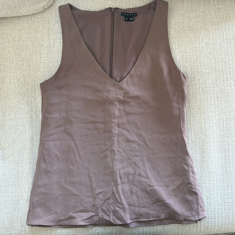 Theory tank (business casual) with zipper